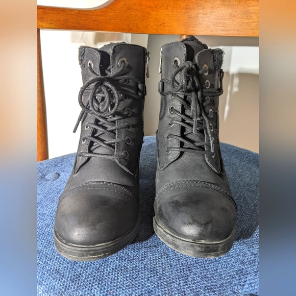Winter Ankle Combat Boots - Picture 4 of 7